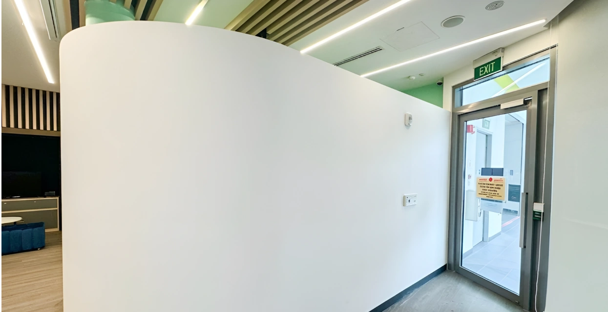 Before installation wallpaper second spot